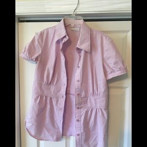 New york and company short sleeve blouse